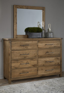 Picture of NATURAL DRESSER 8 DRAWER