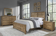 Picture of NATURAL KING BOARD & BATTEN BED