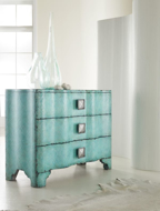 Picture of MELANGE TURQUOISE CRACKLE CHEST