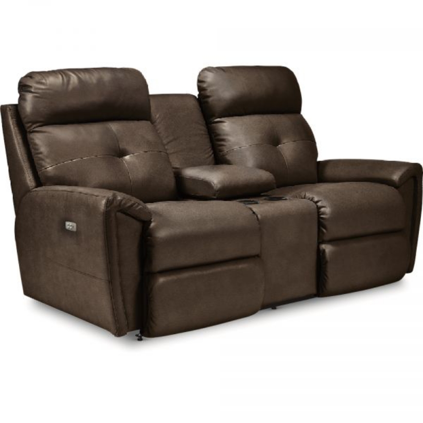 Picture of DOUGLAS POWER RECLINING LOVESEAT WITH POWER HEADREST AND CONSOLE