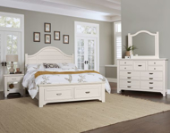 Picture of LATTICE FULL SIZE ARCH STORAGE BED
