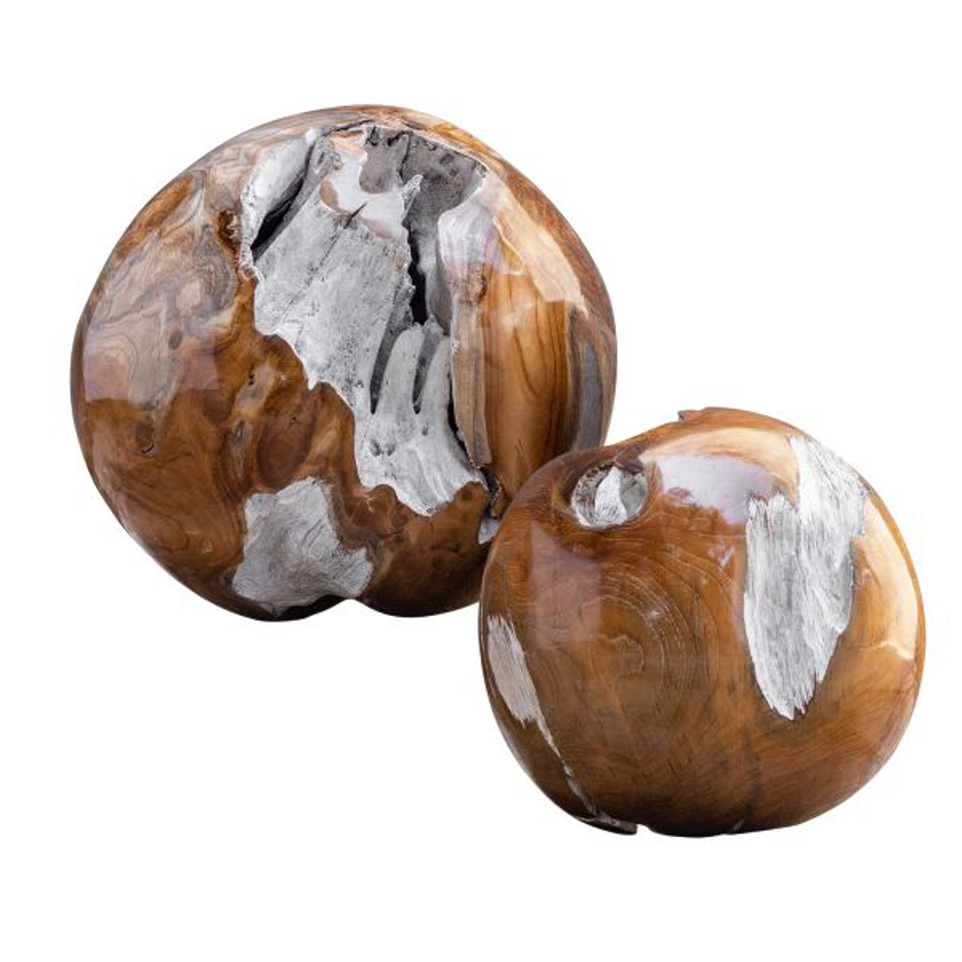 Picture of TEAK ROUNDS SET OF 2