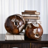 Picture of TEAK ROUNDS SET OF 2