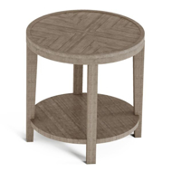 Picture of CHEVRON ROUND END TABLE