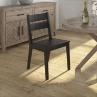 Picture of CHEVRON WOOD DINING CHAIR