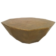 Picture of CATHENNA LARGE COFFEE TABLE - BRASS