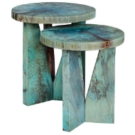 Picture of NADETTE NESTING TABLES, BLUE