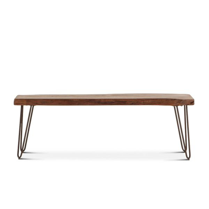 Picture of VAIL 54" BENCH WALNUT