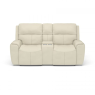 Picture of ELLIS POWER RECLINING LOVESEAT WITH CONSOLE AND POWER HEADRESTS