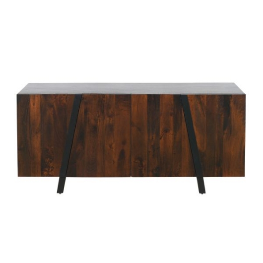 Show details for RIVIERA 74" SIDEBOARD IN DARK WALNUT Picture of RIVIERA 74" SIDEBOARD IN DARK WALNUT
