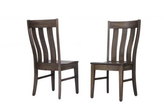 Show details for DOVETAIL VERTICAL SLAT CHAIR IN AGED GREY FINISH Picture of DOVETAIL VERTICAL SLAT CHAIR IN AGED GREY FINISH