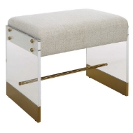 Picture of APPARITION SMALL BENCH - ECRU