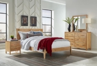 Picture of 2 WEST MODERN PLATFORM BED QUEEN SIZE