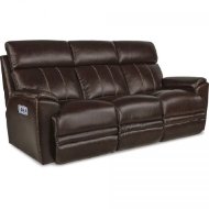 Picture of TALLADEGA POWER RECLINING SOFA WITH POWER HEADRESTS AND LUMBAR IN TOP GRAIN LEATHER