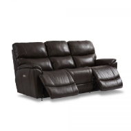 Picture of TROUPER POWER RECLINING SOFA WITH POWER HEADRESTS AND LUMBAR IN TOP GRAIN LEATHER