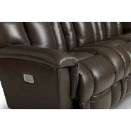 Picture of MATEO POWER WALL RECLINING SOFA WITH POWER HEADREST AND LUMBAR IN TOP GRAIN LEATHER