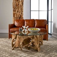 Picture of CENTER ROOT COFFEE TABLE - ROUND