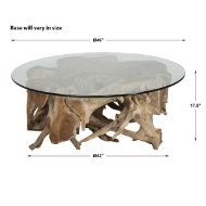 Picture of CENTER ROOT COFFEE TABLE - ROUND