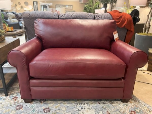 Show details for OLSON CHAIR & A HALF IN TOP GRAIN LEATHER Picture of OLSON CHAIR & A HALF IN TOP GRAIN LEATHER