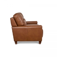 Picture of DRAPER LOVESEAT IN TOP GRAIN LEATHER