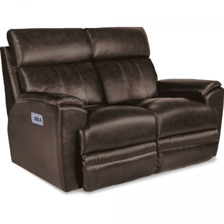 Picture of TALLADEGA POWER RECLINING LOVESEAT WITH POWER HEADRESTS AND LUMBAR IN TOP GRAIN LEATHER