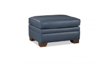 Picture of CRAFTMASTER TOP GRAIN LEATHER OTTOMAN