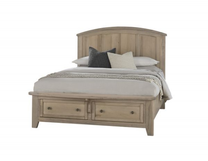 Picture of WOODBRIDGE QUEEN SIZE STORAGE BED IN SHADOW GREY FINISH