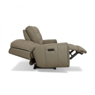 Picture of WICKLOW LEATHER POWER RECLINING SOFA WITH POWER HEADREST