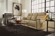 Picture of MILLER LEATHER POWER RECLINIING SOFA WITH POWER HEADRESTS