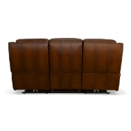 Picture of MUSTANG LEATHER POWER RECLINING SOFA WITH POWER HEADRESTS