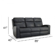 Picture of CODY LEATHER POWER RECLINING SOFA WITH POWER HEADRESTS