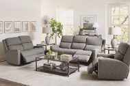 Picture of CATALINA FABRIC POWER RECLINING SOFA WITH POWER HEADRESTS