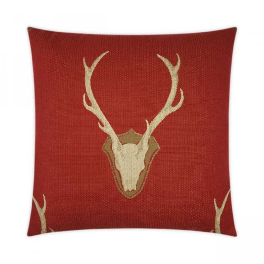 Picture of UNCLE BUCK RED THROW PILLOW