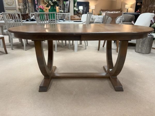 Show details for SOLID CHERRY DINING TABLE Picture of SOLID CHERRY DINING TABLE