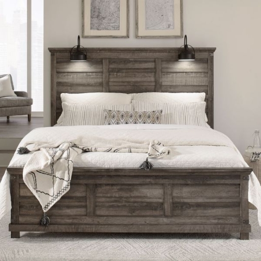 Show details for LAKESIDE HAVEN KING PANEL BED Picture of LAKESIDE HAVEN KING PANEL BED