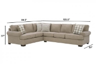 Picture of BECKER OATMEAL SECTIONAL