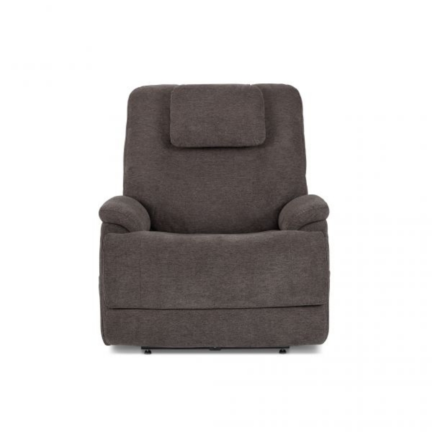 Picture of ZECLINER MODEL 2+ FABRIC POWER LIFT RECLINER WITH POWER HEADREST, LUMBAR, HEAT & MASSAGE