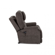 Picture of ZECLINER MODEL 2+ FABRIC POWER LIFT RECLINER WITH POWER HEADREST, LUMBAR, HEAT & MASSAGE