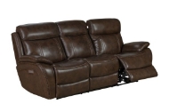 Picture of SANDOVER POWER RECLINING SOFA WITH POWER HEADREST & LUMBAR IN TOP GRAIN LEATHER