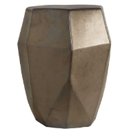 Picture of MARQUETTE GARDEN STOOL, BRONZE