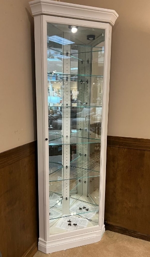 Show details for DELIA II CORNER CURIO CABINET Picture of DELIA II CORNER CURIO CABINET