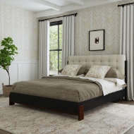 Picture of WATERFALL QUEEN UPHOLSTERED BED