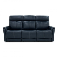 Picture of VIEW LEATHER POWER RECLINING SOFA WITH CONSOLE, POWER HEADRESTS & LUMBAR