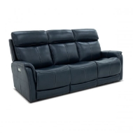 Picture of VIEW LEATHER POWER RECLINING SOFA WITH CONSOLE, POWER HEADRESTS & LUMBAR