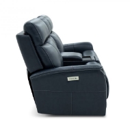 Picture of VIEW LEATHER POWER RECLINING SOFA WITH CONSOLE, POWER HEADRESTS & LUMBAR