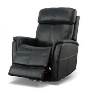 Picture of VIEW LEATHER POWER SWIVEL RECLINER WITH POWER HEADREST