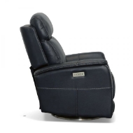 Picture of VIEW LEATHER POWER SWIVEL RECLINER WITH POWER HEADREST