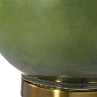 Picture of GOURD TABLE LAMP GREEN