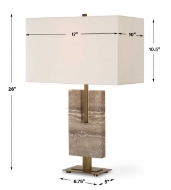 Picture of TURNING POINT TABLE LAMP