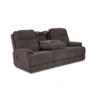 Picture of ZOFA FABRIC POWER RECLINING SOFA WITH POWER HEADRESTS & LUMBAR